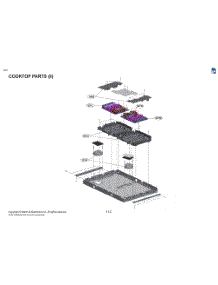 Cooktop Parts (Ii) parts for Lg Range LSIL633TFE from AppliancePartsPros.com