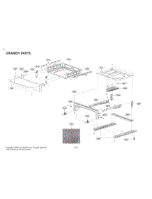 Drawer Parts parts for Lg Range LSIS3018SS from AppliancePartsPros.com