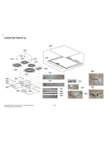 Section 4 parts for Lg Range LSIS6338F from AppliancePartsPros.com