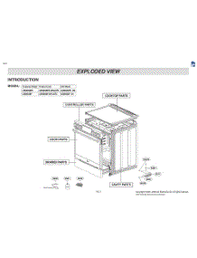 Exploded View parts for Lg Range LSIS6338FE from AppliancePartsPros.com