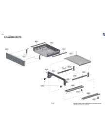 Drawer Parts parts for Lg Range LSIS6338NE from AppliancePartsPros.com