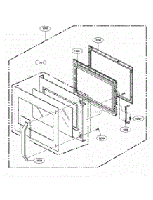Door Parts parts for Lg Microwave LSMC3089BD from AppliancePartsPros.com