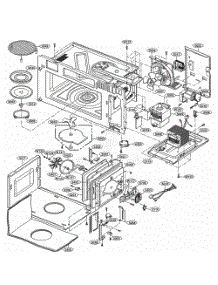 Interior Parts 1 parts for Lg Microwave LSMC3089BD from AppliancePartsPros.com