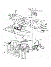 Interior Parts 2 parts for Lg Microwave LSMC3089BD from AppliancePartsPros.com