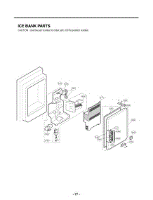 Ice Bank Parts parts for Lg Refrigerator LSMX214ST from AppliancePartsPros.com
