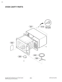 Section 2 parts for Lg Microwave LSRM2010BD from AppliancePartsPros.com