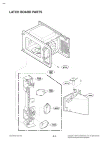 Section 3 parts for Lg Microwave LSRM2010BD from AppliancePartsPros.com