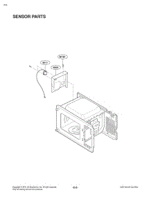 Section 6 parts for Lg Microwave LSRM2010BD from AppliancePartsPros.com