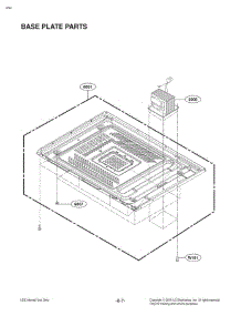 Latch Board Parts parts for Lg Microwave LSRM2010ST from AppliancePartsPros.com