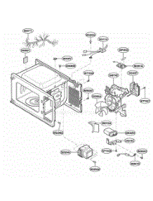 Interior Parts parts for Lg Range LSRM205ST from AppliancePartsPros.com