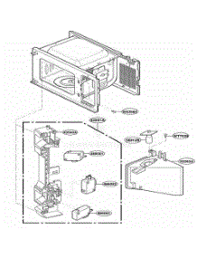 Latch Board Parts parts for Lg Range LSRM205ST from AppliancePartsPros.com