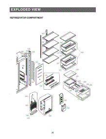 Section 4 parts for Lg Refrigerator LSSB2691ST from AppliancePartsPros.com