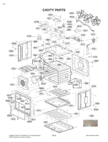 Section 4 parts for Lg Range LSWS306ST from AppliancePartsPros.com