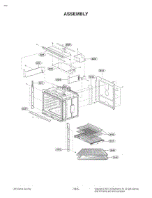 Section 5 parts for Lg Range LSWS306ST from AppliancePartsPros.com