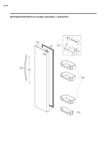 Section 2 parts for Lg Refrigerator LSXC22326S from AppliancePartsPros.com