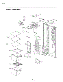 Section 3 parts for Lg Refrigerator LSXC22326S from AppliancePartsPros.com
