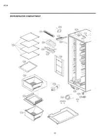 Section 4 parts for Lg Refrigerator LSXC22326S from AppliancePartsPros.com