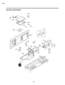 Section 5 parts for Lg Refrigerator LSXC22326S from AppliancePartsPros.com