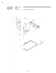 Freezer Parts parts for Lg Refrigerator LTC20380ST from AppliancePartsPros.com