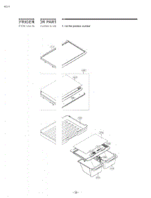 Refrigerator Parts parts for Lg Refrigerator LTC20380ST from AppliancePartsPros.com