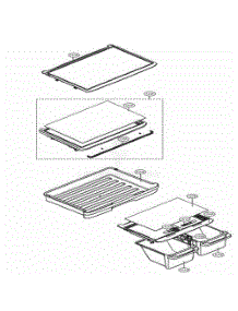 Refrigerator Parts parts for Lg Refrigerator LTC24380SB from AppliancePartsPros.com