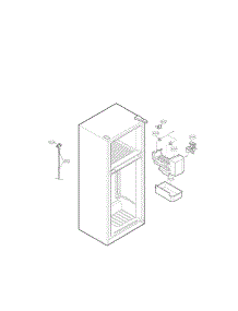 Ice Maker Parts parts for Lg Refrigerator LTC24380SW from AppliancePartsPros.com