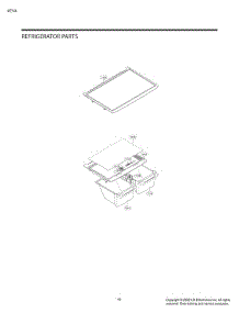 Refrigerator Parts parts for Lg Refrigerator LTCS20020B from AppliancePartsPros.com