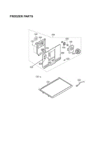 Freezer Parts parts for Lg Refrigerator LTCS20020B/00 from AppliancePartsPros.com