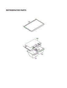 Refrigerator Parts parts for Lg Refrigerator LTCS20020B/00 from AppliancePartsPros.com