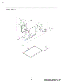 Freezer Parts parts for Lg Refrigerator LTCS20020S from AppliancePartsPros.com