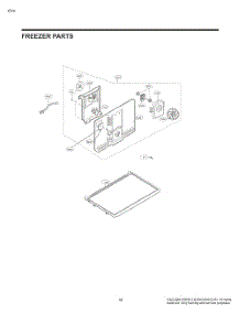 Freezer Parts parts for Lg Refrigerator LTCS20020V from AppliancePartsPros.com