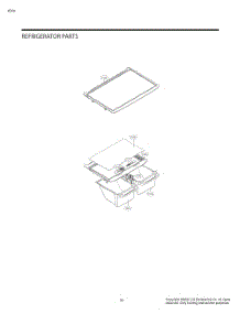 Refrigerator Parts parts for Lg Refrigerator LTCS20020V from AppliancePartsPros.com