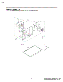 Freezer Parts parts for Lg Refrigerator LTCS20120S from AppliancePartsPros.com