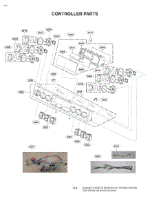 Section 4 parts for Lg Range LTEL7337F from AppliancePartsPros.com