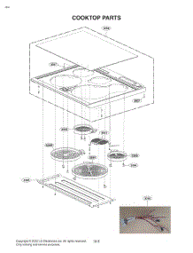 Section 5 parts for Lg Range LTEL7337F from AppliancePartsPros.com