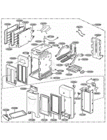 Toaster Parts parts for Lg Range LTM9010W from AppliancePartsPros.com