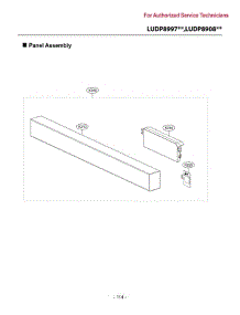 Section 5 parts for Lg Dishwasher LUDP8997SN from AppliancePartsPros.com