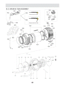 Drum & Tub parts for Lg Washer LUWM101HWA from AppliancePartsPros.com