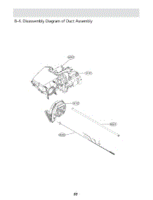 Duct Assembly parts for Lg Washer LUWM101HWA from AppliancePartsPros.com
