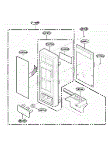 Controller Parts parts for Lg Range M1031E from AppliancePartsPros.com