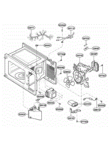 Interior Parts parts for Lg Range M1031E from AppliancePartsPros.com