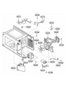 Interior Parts parts for Lg Range M1031W from AppliancePartsPros.com