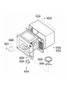 Oven Cavity Parts parts for Lg Range M1031W from AppliancePartsPros.com