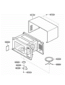 Oven Cavity Parts parts for Lg Range M130TCS from AppliancePartsPros.com