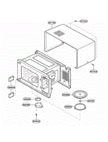 Oven Cavity Parts parts for Lg Range M150TC from AppliancePartsPros.com