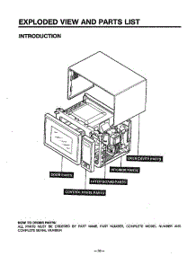 Complete Microwave parts for Lg Microwave MA-1164M from AppliancePartsPros.com