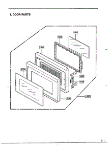 Complete Microwave Ass`Y parts for Lg Microwave MA-1164M from AppliancePartsPros.com