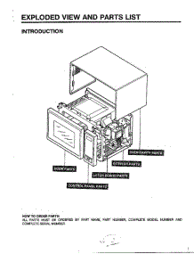 Complete Microwave Assembly parts for Lg Microwave MA-1164M from AppliancePartsPros.com