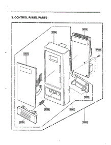 Complete Microwave Assembly Page 3 parts for Lg Microwave MA-1164M from AppliancePartsPros.com