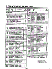 Complete Microwave Page 7 parts for Lg Microwave MA-1164M from AppliancePartsPros.com